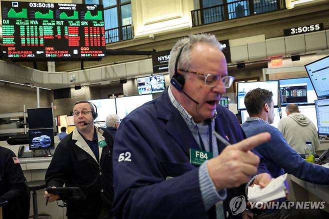 뉴욕증권거래소 연합뉴스 자료사진