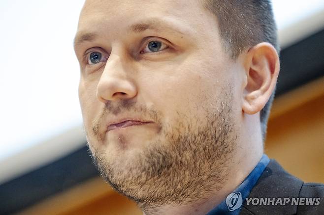 옌스 프레데리크 닐센 그린란드 총리 [EPA 연합뉴스 자료사진. 재판매 및 DB 금지]