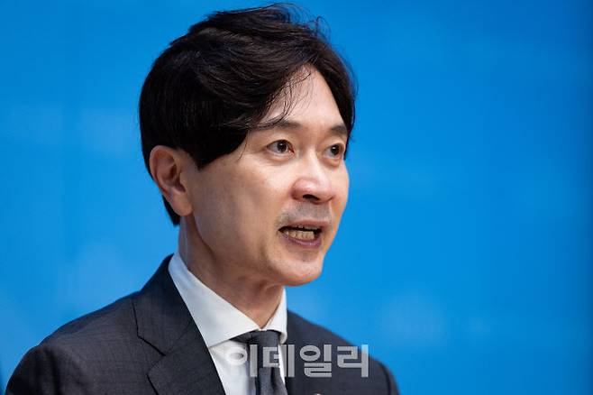 박성훈 국민의힘 수석대변인이 서울 여의도 국회 소통관에서 논평을 하고 있다. (사진=뉴스1)