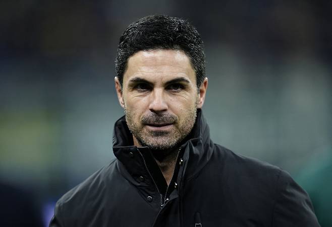 아스널의 아르테타 감독. 로이터연합뉴스