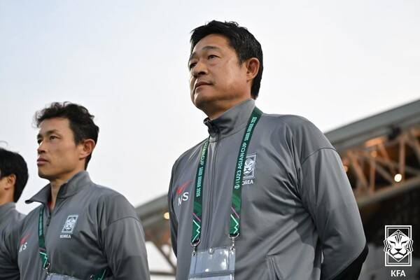 한국 U-23 대표팀 이민성 감독. /사진=대한축구협회