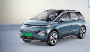 2025년 인도에서 가장 많이 팔린 전기 승용차 모델인 MG 윈저.