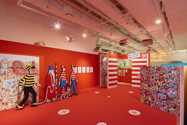 월리를 찾아라 전시장