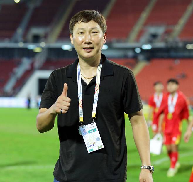 한국 꺾고 U-23 아시안컵 3위 오른 김상식 감독 자신 있었다