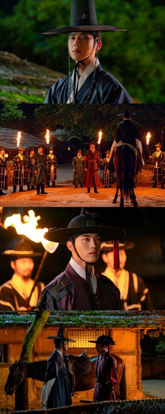 문상민 앞 막아버린 홍민기…일촉즉발의 순간 ('은애하는 도적님아')