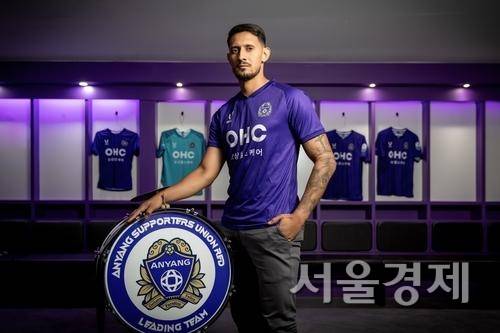 안양이 임대 영입한 엘쿠라노. 사진 제공=FC안양