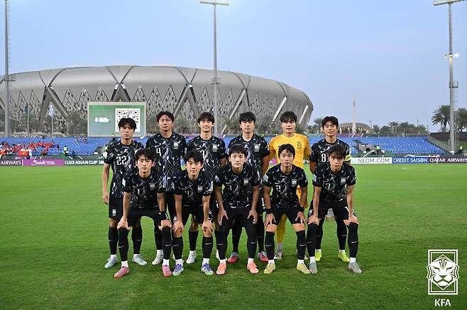 베트남과의 경기에 나선 한국 선수들 [대한축구협회 제공. 재판매 및 DB 금지]
