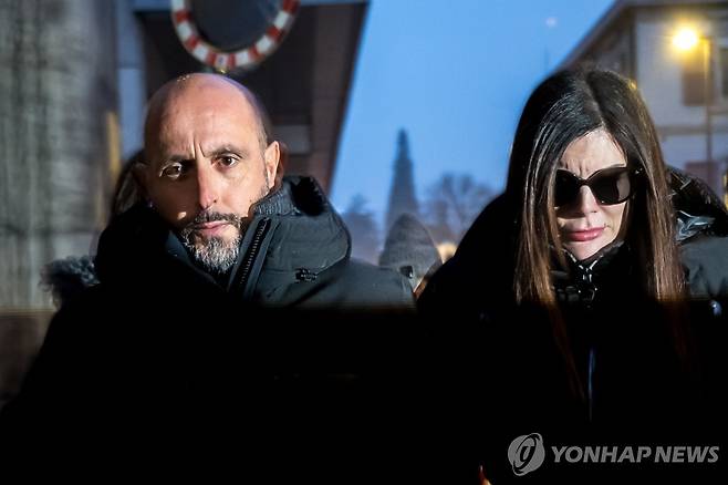 모레티 부부 [AFP 연합뉴스 자료사진. 재판매 및 DB 금지]