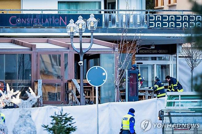 화재 발생한 술집 [AFP 연합뉴스 자료사진. 재판매 및 DB 금지]