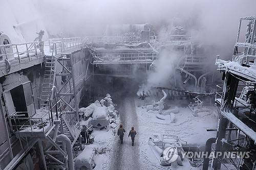 러시아 공습으로 파괴된 우크라이나 발전 시설 [로이터=연합뉴스]