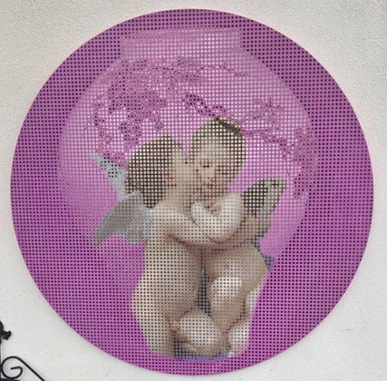 김중식 작가의 달항아리와 천사.