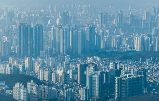 대구 수성구 상공에서 바라본 도심의 모습. 매일신문 DB