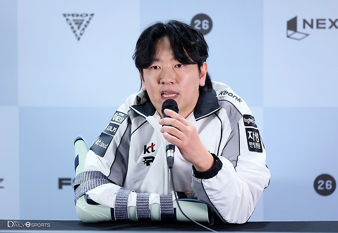 부상투혼 끝 첫 경기를 승리한 'JM' 김정민.