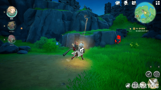 각종 탐험과 퍼즐 요소는 필드 재미를 올려준다 (사진= 서동규 기자)