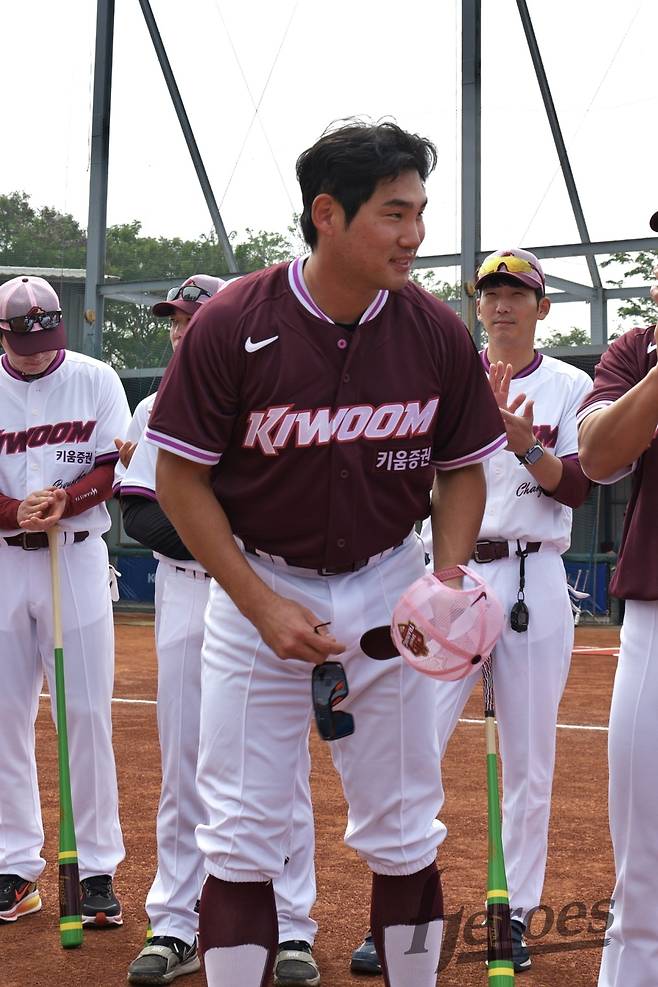 2026시즌 키움 히어로즈 주장으로 선임된 임지열. (키움 제공)