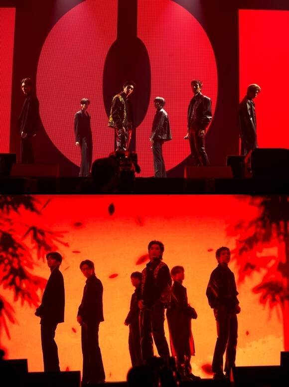 그룹 82메이저가 25일 오후 서울 용산구 블루스퀘어 SOL트래블홀에서 단독 콘서트 'BE범'을 개최하고 팬과 만났다./그레이트엠엔터테인먼트