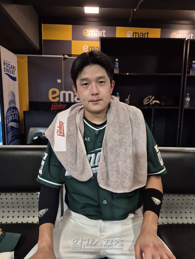 SSG 랜더스 차세대 포수로 기대를 받는 조형우. [사진 일간스포츠 배중현 기자]