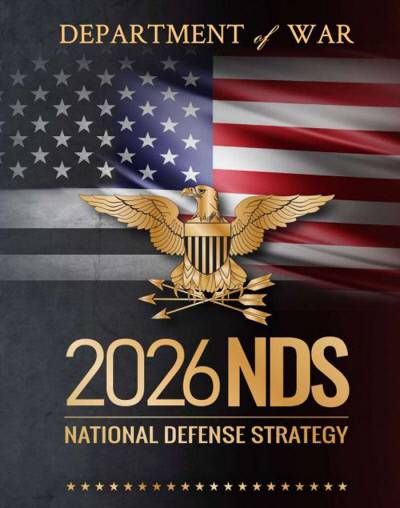 도널드 트럼프 미국 행정부가 23일(현지시간) 공개한 새 국방전략(NDS) 표지. 미 국방부