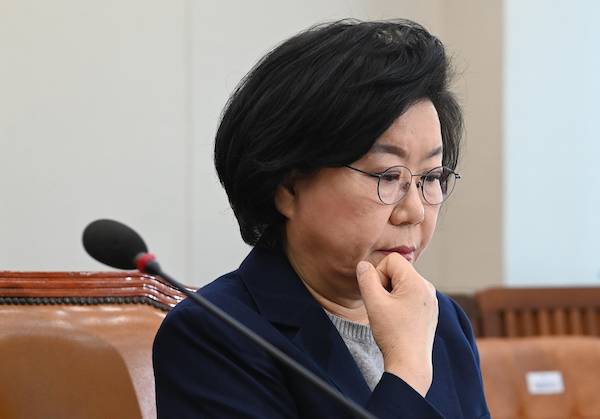 ▲ 23일 국회 재정경제기획위원회의 기획예산처 장관 후보자 인사청문회에 출석한 이혜훈 후보자 ⓒ연합뉴스