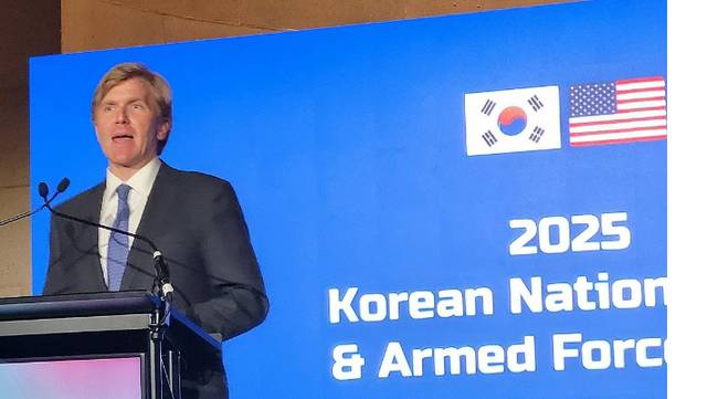 도널드 트럼프 미국 대통령의 군사전략 책사인 엘브리지 콜비 미국 국방부 정책담당 차관.  연합뉴스 제공