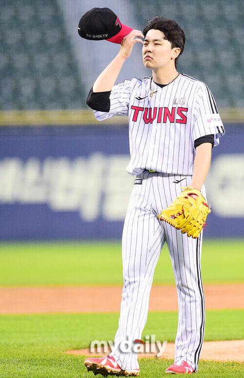 LG 트윈스 이민호./마이데일리