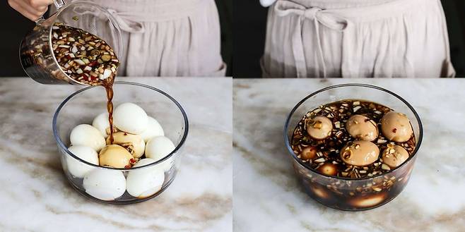 달걀장은 재료와 레시피가 간단하다. [우리의 식탁 제공]