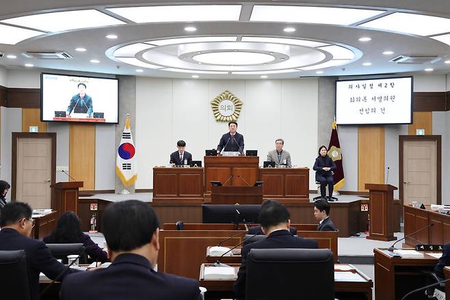 [칠곡군의회 제공]