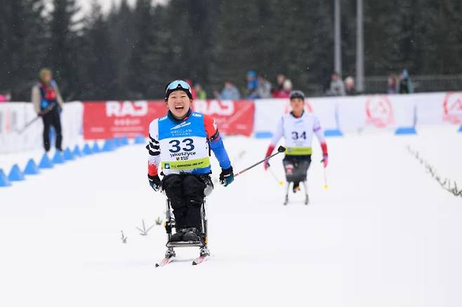 김윤지. 국제바이애슬론 연맹 홈페이지 캡처