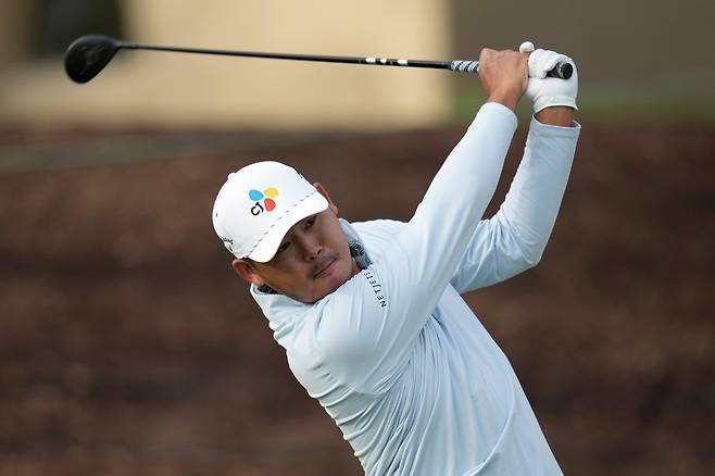 김시우가  아메리칸 익스프레스 3라운드에서 단독 선두로 솟구치며 5년 만의 패권 탈환과 함께  PGA 투어 통산  5승에 바짝 다가섰다.  라킨타  |  AP뉴시스