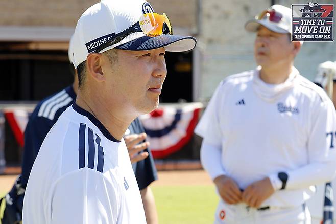 ▲ 김원형 두산 감독 ⓒ두산 베어스