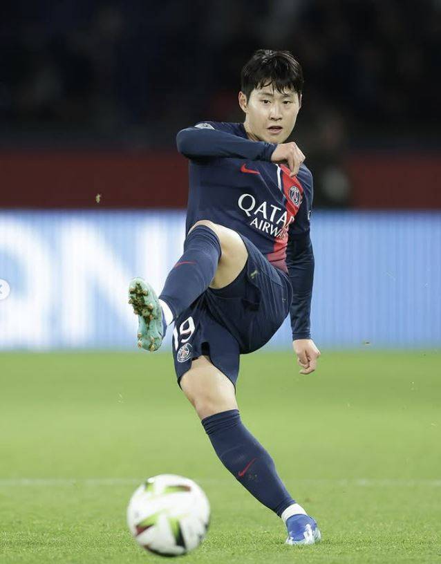 프랑스의 PSG에서 뛰고 있는 이강인. PSG SNS 제공