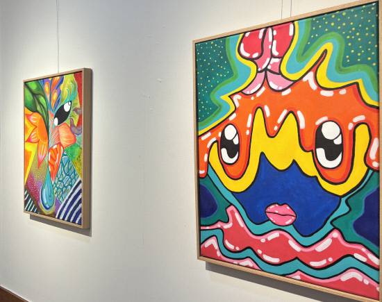 '마음을 그리다'展 전시 모습. 사진=경남문예진흥원