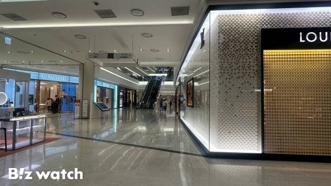 신세계백화점 타임스퀘어점 1층 명품관. / 사진=정혜인 기자 hij@