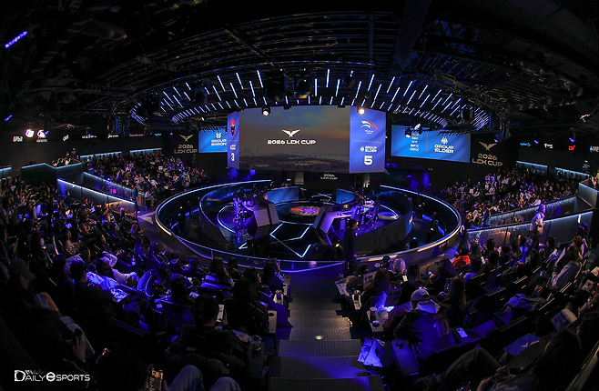 2026 LCK컵 그룹 배틀이 열린 롤파크.
