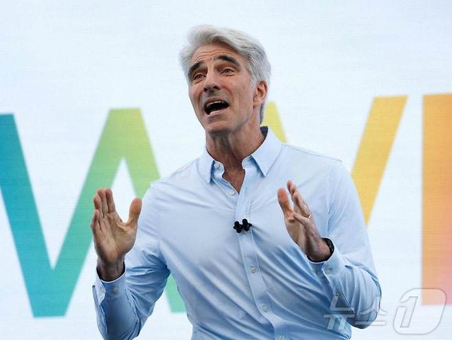 크레이그 페더리기 애플 수석부사장. ⓒ AFP=뉴스1