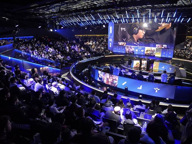 LCK컵이 열리고 있는 종로구 LoL 파크 전경. 사진 | 라이엇 게임즈