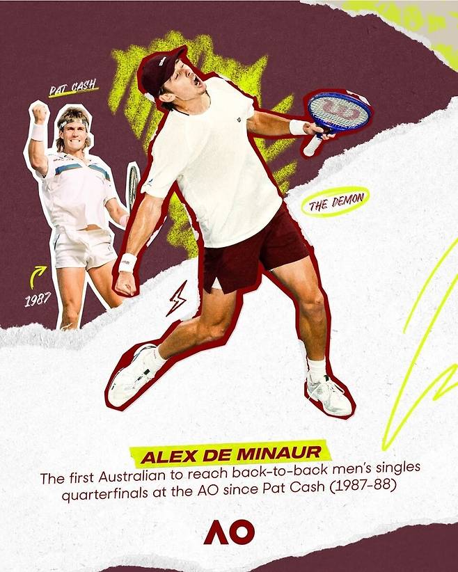 호주인의 희망. 사진 호주오픈