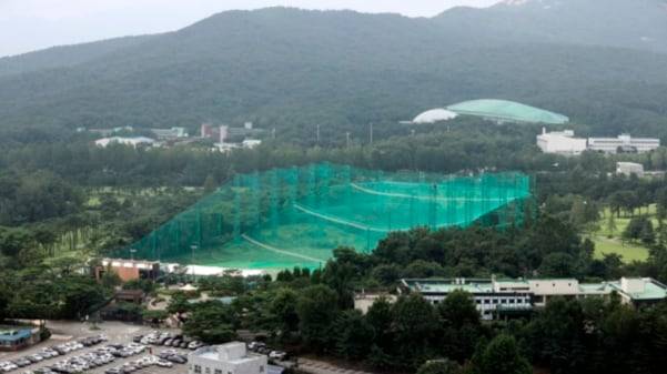 정부와 서울시가 공공 재건축 등 주택공급 확대 방안을 발표한 신규택지 중 서울 노원구 태릉골프장의 모습./ 연합뉴스