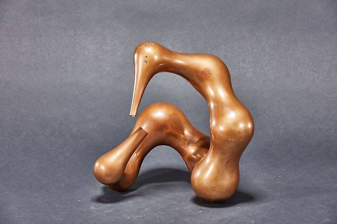 태(胎) 79-15, 1979, 청동, 32x32x30㎝. [사진 성북구립미술관]