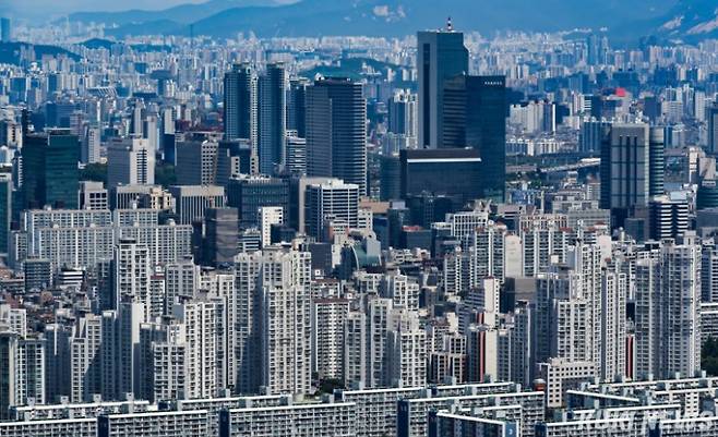 서울 강남지역 아파트들의 모습. 쿠키뉴스 자료사진