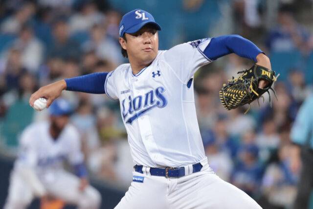 삼성 라이온즈 시절의 최충연./삼성 라이온즈