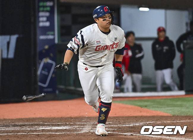 [OSEN=부산, 이석우 기자] 롯데 자이언츠 한동희  / foto0307@osen.co.kr