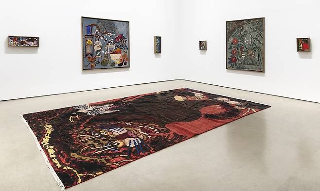 갤러리현대에서 열리는 ‘화이도’ 전시 전경.