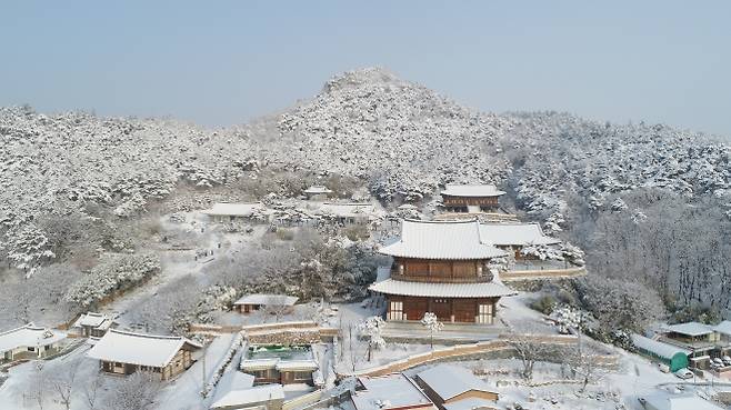 전남 무안군 삼향읍 왕산리 봉수산 아래 있는 초의선사 탄생 유적지. 무안군 제공