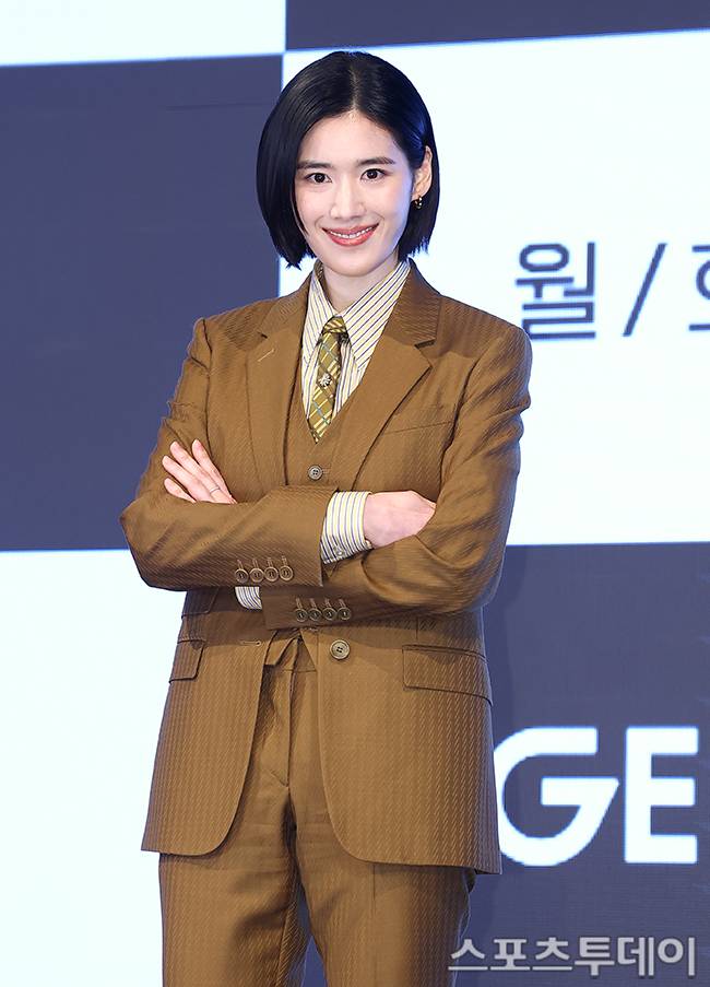 아너 : 그녀들의 법정 제작발표회 정은채 / 사진=팽현준 기자