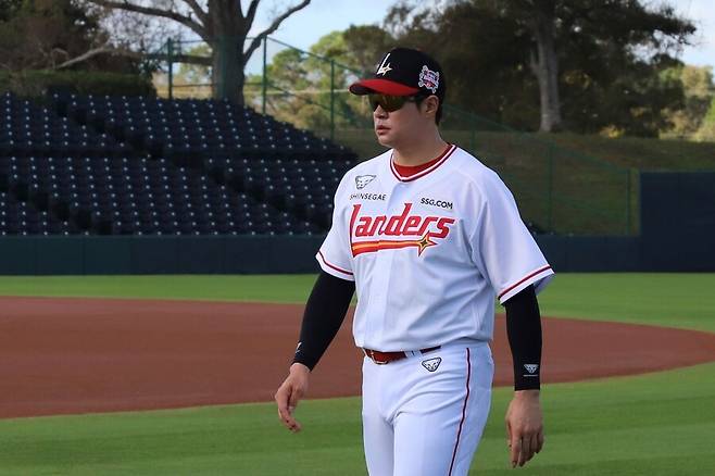 ▲ 올해 홈런 파워의 부활이 큰 기대를 모으는 김재환 ⓒSSG랜더스