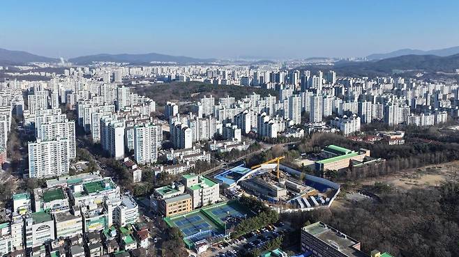 ▲ 분당 노후 계획도시 전경. /사진제공=성남시