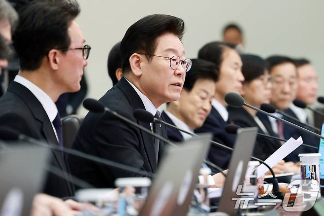 이재명 대통령이 27일 청와대에서 열린 국무회의에서 발언하고 있다. 2026.1.27/뉴스1 ⓒ News1 이재명 기자