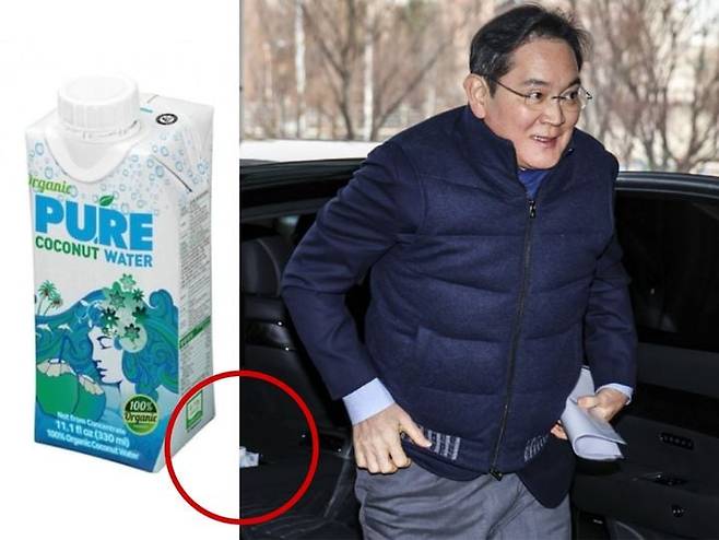 이재용 코코넛워터./뉴시스