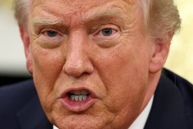도널드 트럼프 미국 대통령. 로이터=연합뉴스
